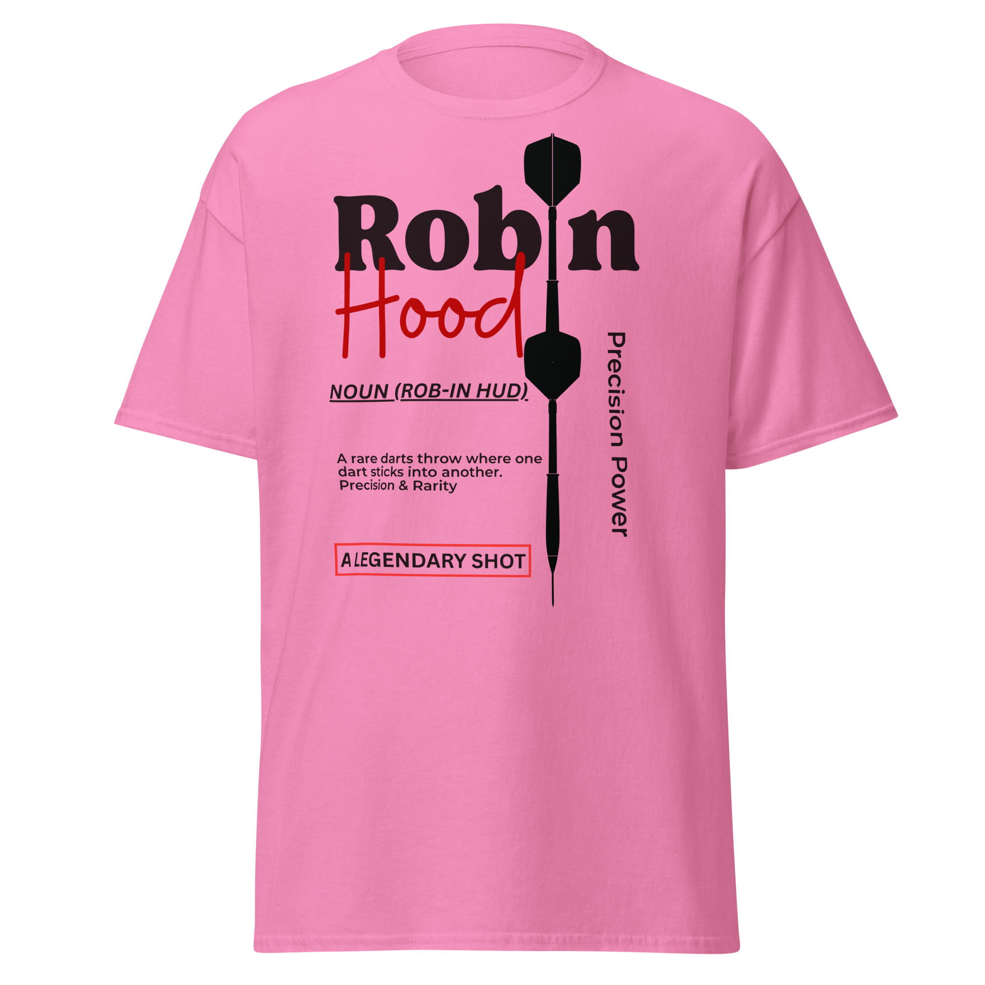 Dart T-Shirt – Robin Hood Design für Spielerinnen mit Stil & Zielgenauigkeit – Bild 6