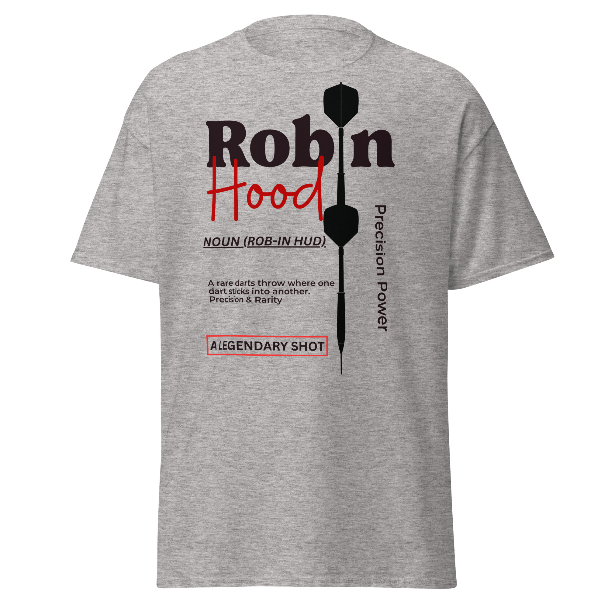 Dart T-Shirt – Robin Hood Design für Spielerinnen mit Stil & Zielgenauigkeit – Bild 8