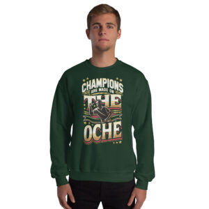 Dart Pullover – Champions Are Made on the Oche für ambitionierte Spieler