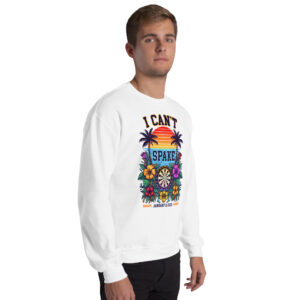 Dart Pullover – I Can’t Spake Design für echte Darts-Momente