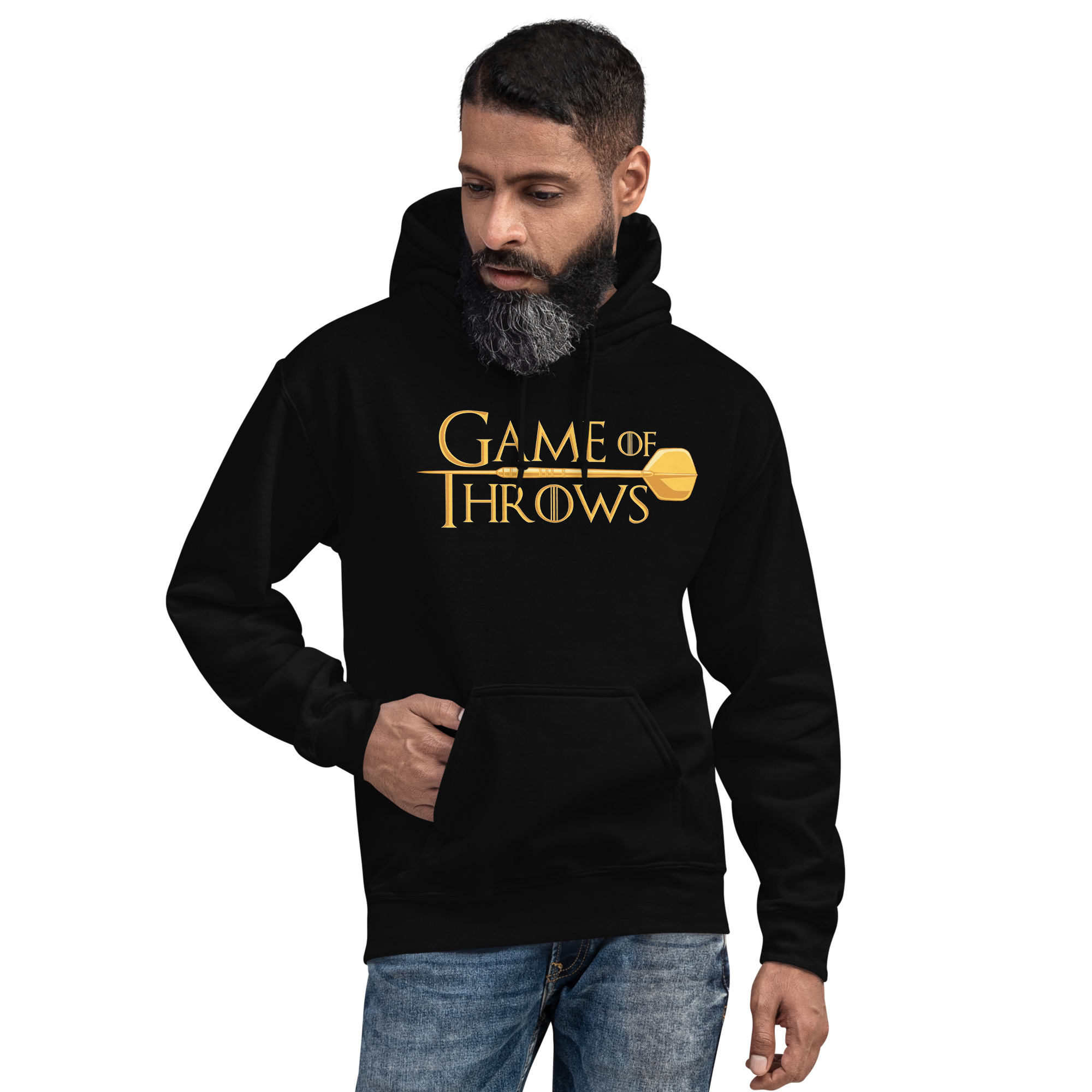 Dart Hoodie – Game of Throws für entscheidende Würfe – Bild 10