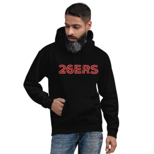 Dart Hoodie – 26ers Statement für echten Darts-Humor