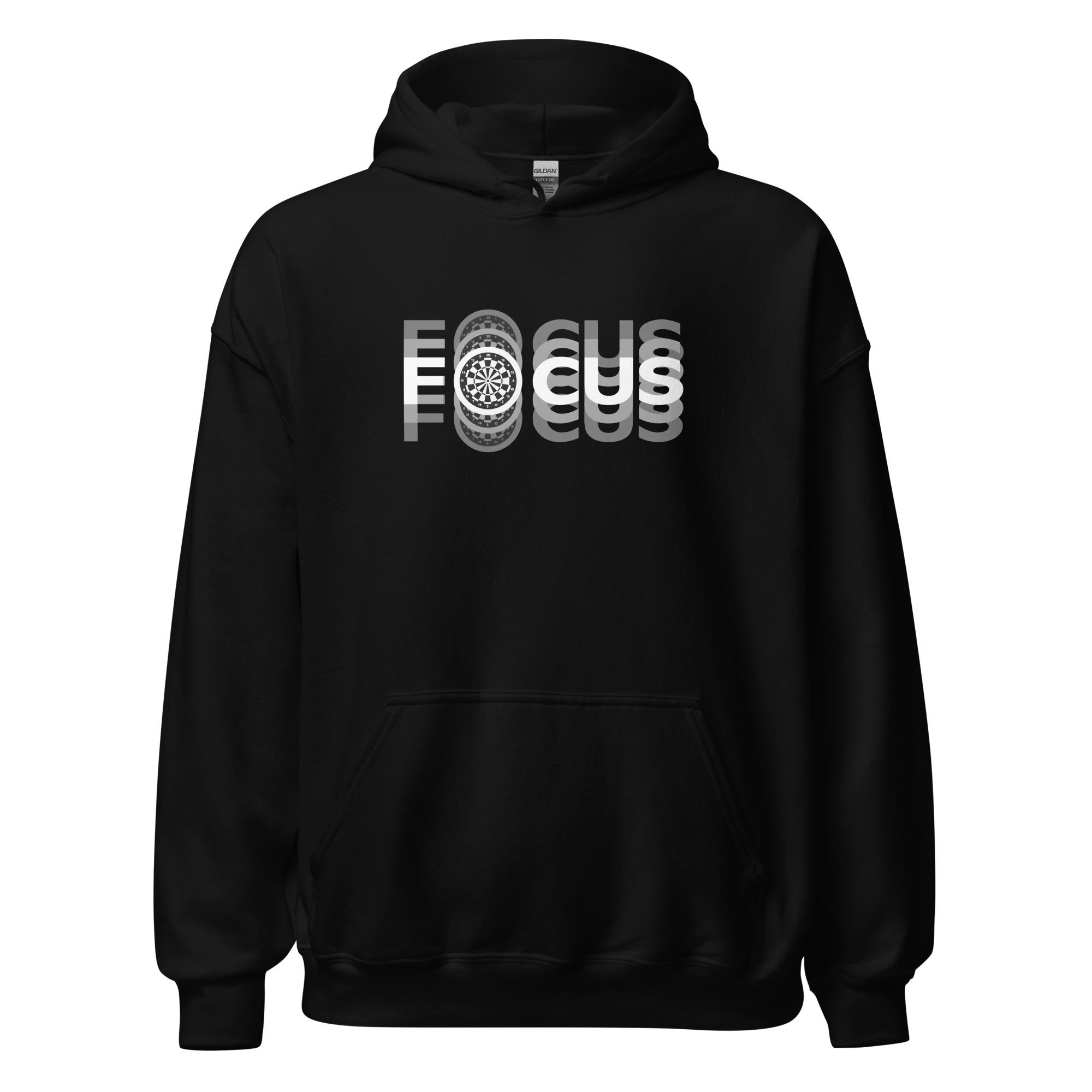 Dart Hoodie – Focus Statement für maximale Konzentration am Oche – Bild 3