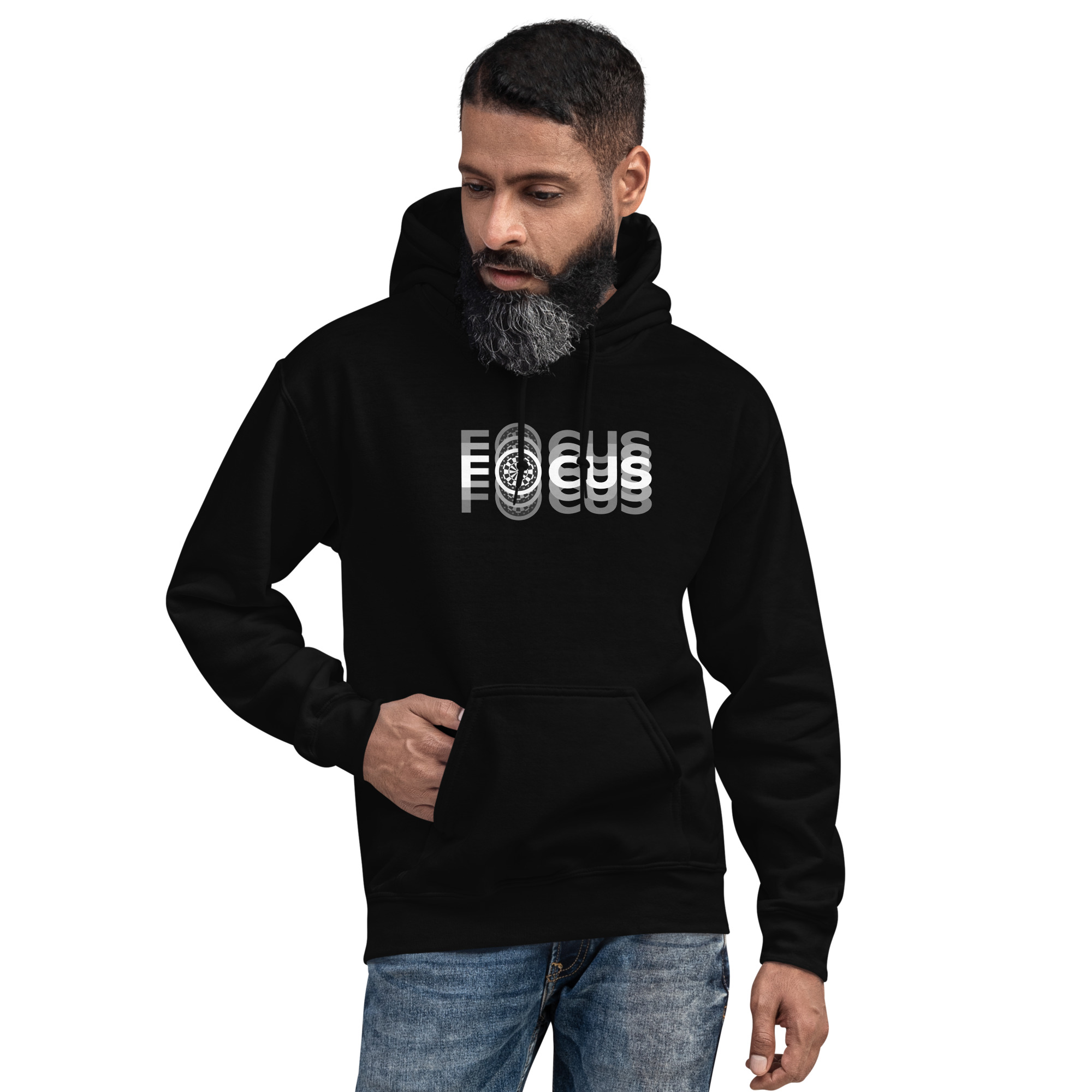 Dart Hoodie – Focus Statement für maximale Konzentration am Oche – Bild 8