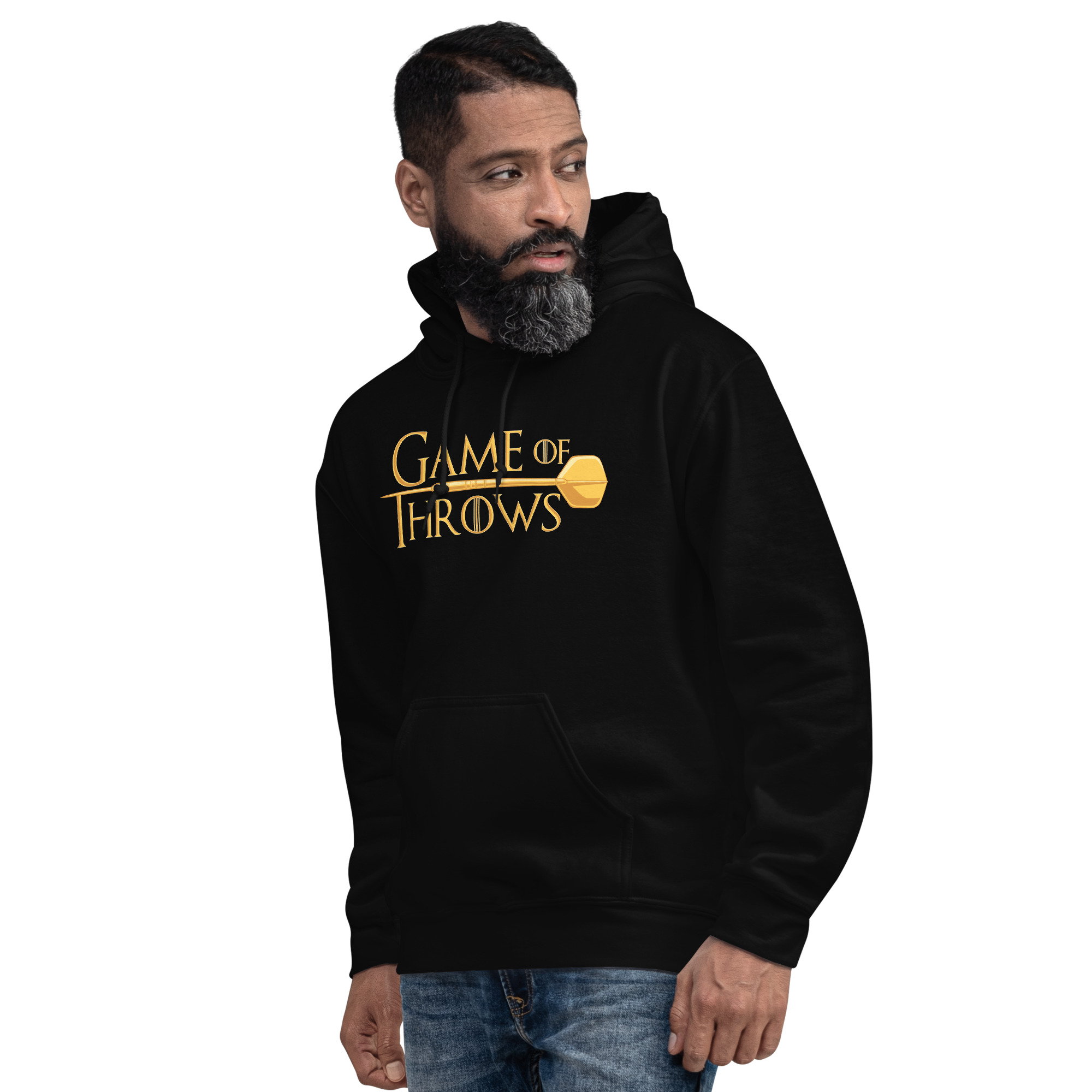 Dart Hoodie – Game of Throws für entscheidende Würfe – Bild 12
