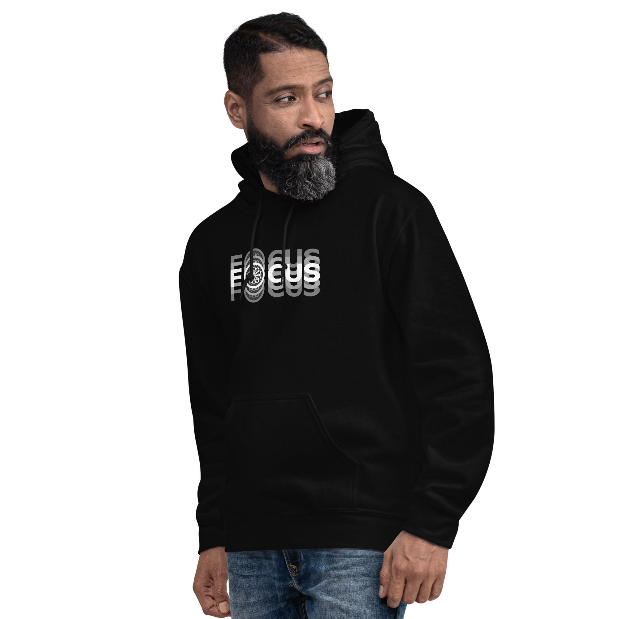 Dart Hoodie – Focus Statement für maximale Konzentration am Oche – Bild 10