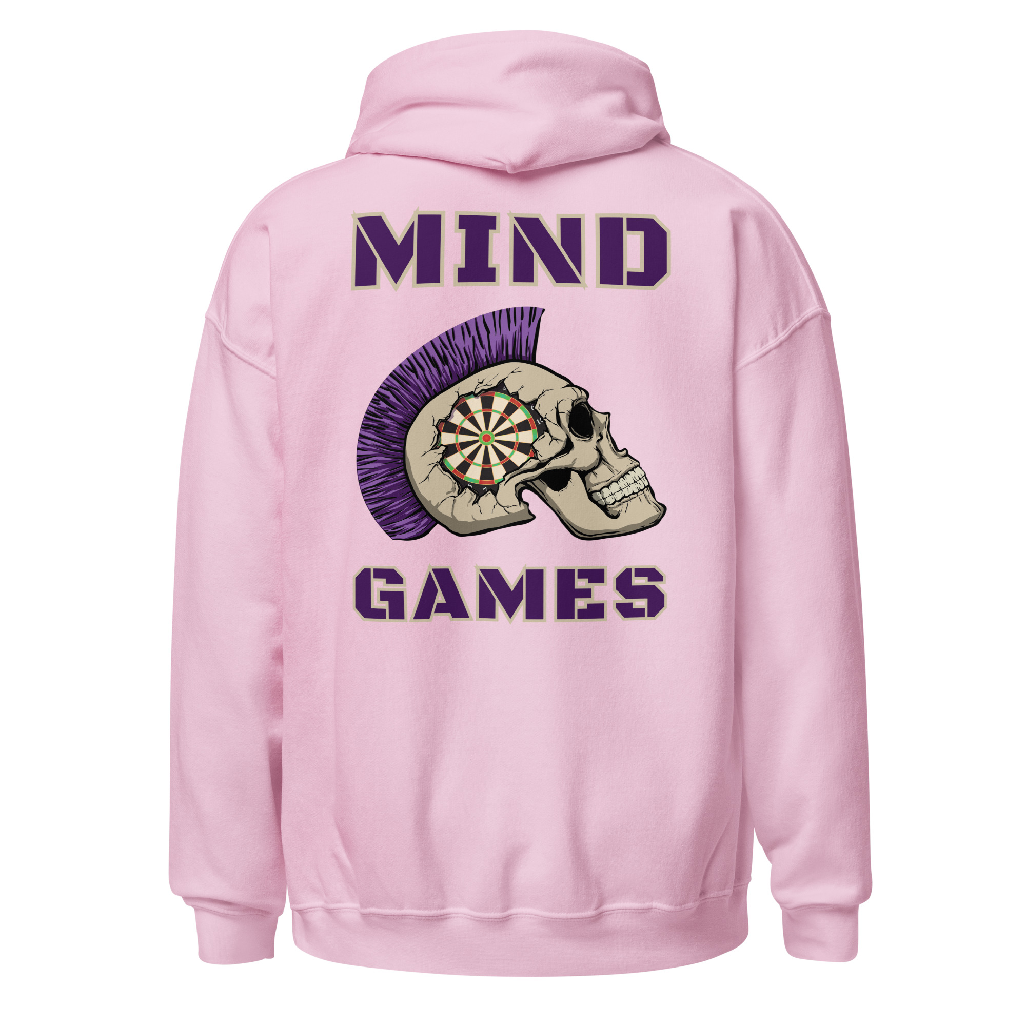 Dart Hoodie – Mind Games Backprint für mentale Stärke und selbstbewusste Auftritte – Bild 4