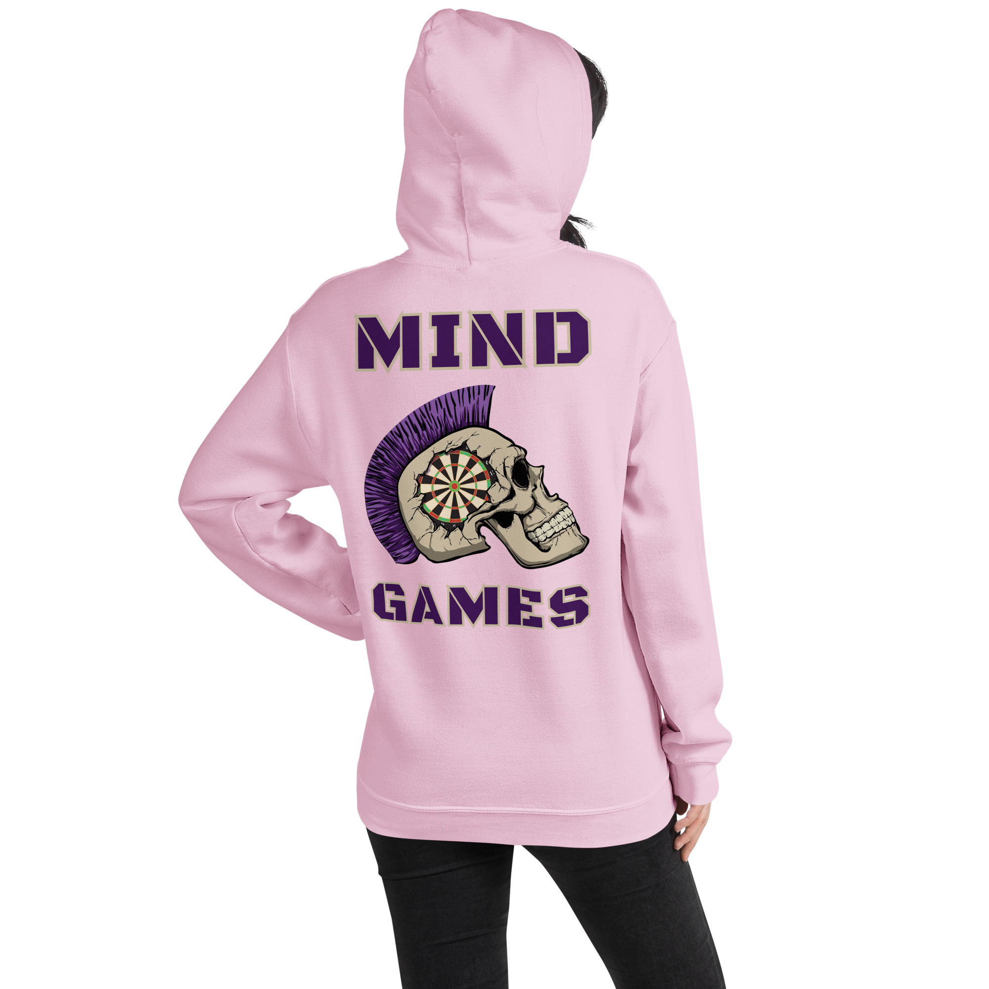 Dart Hoodie – Mind Games Backprint für mentale Stärke und selbstbewusste Auftritte – Bild 11