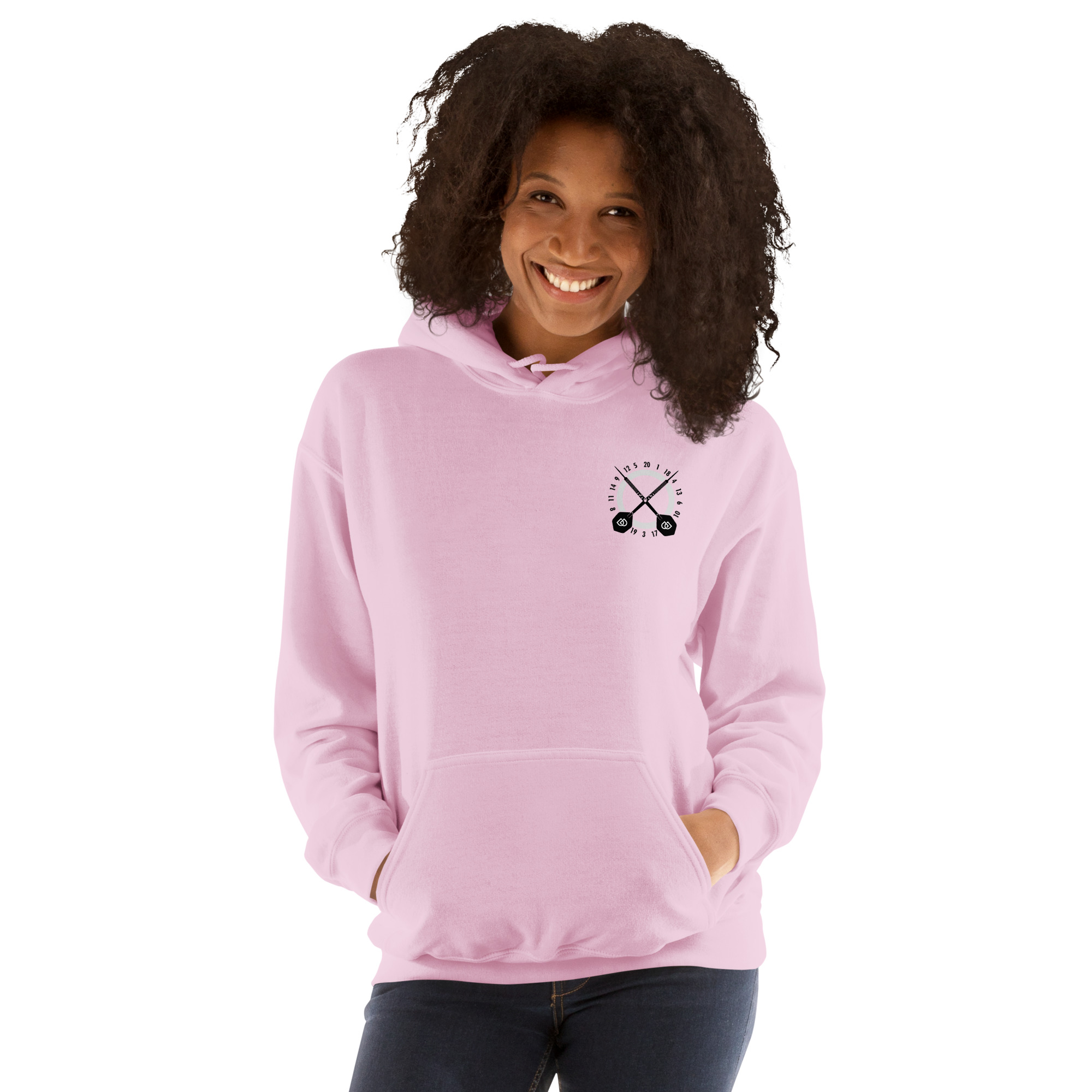Dart Hoodie – Crosscheck Design für präzisen Stil und innere Stärke