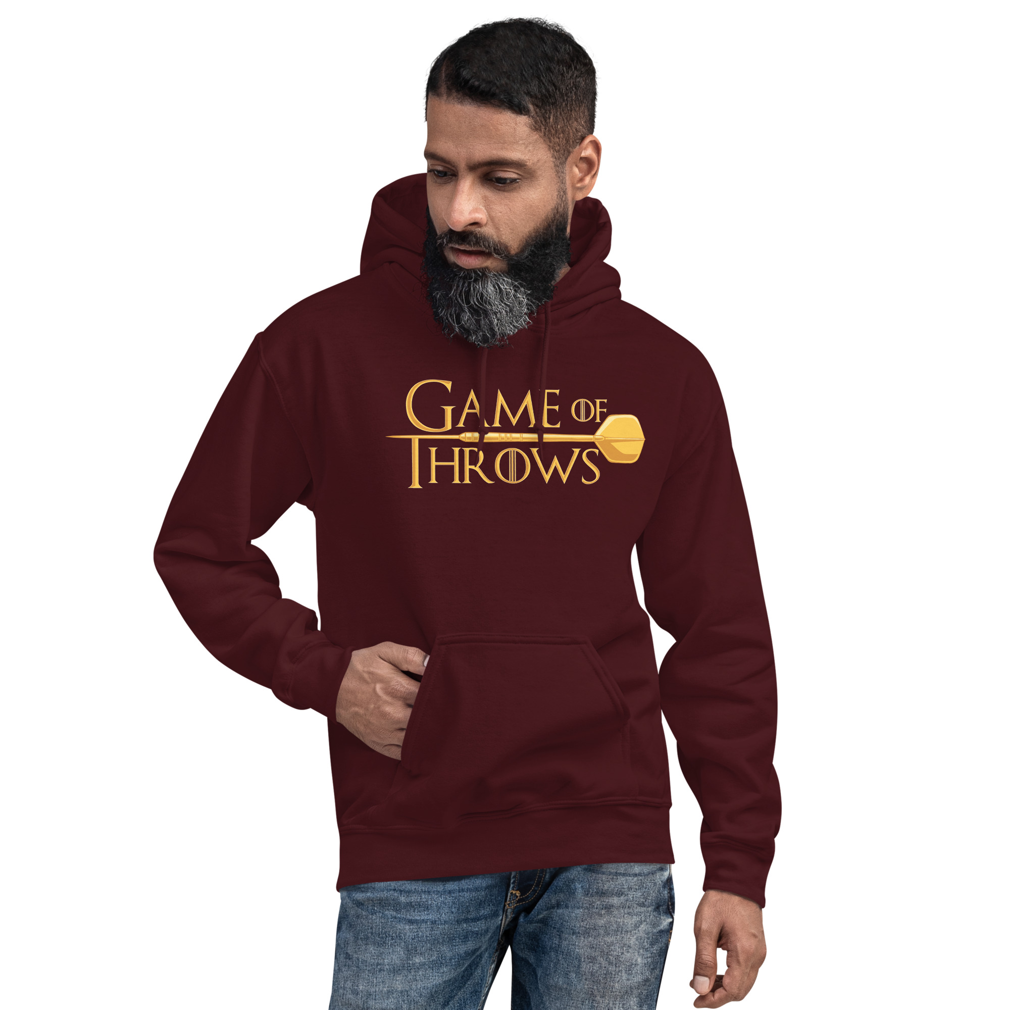 Dart Hoodie – Game of Throws für entscheidende Würfe