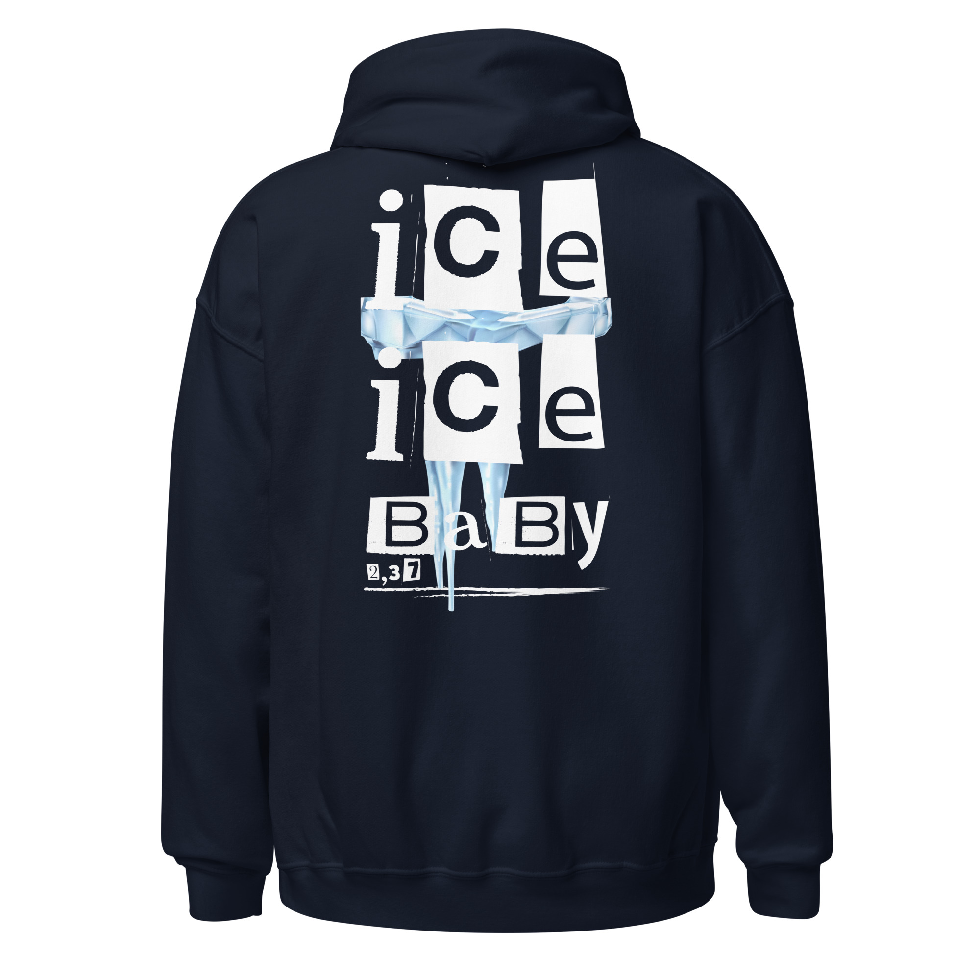 Dart Hoodie – ICEMAN Backprint mit eiskalter Präsenz und kompromissloser Energie – Bild 3
