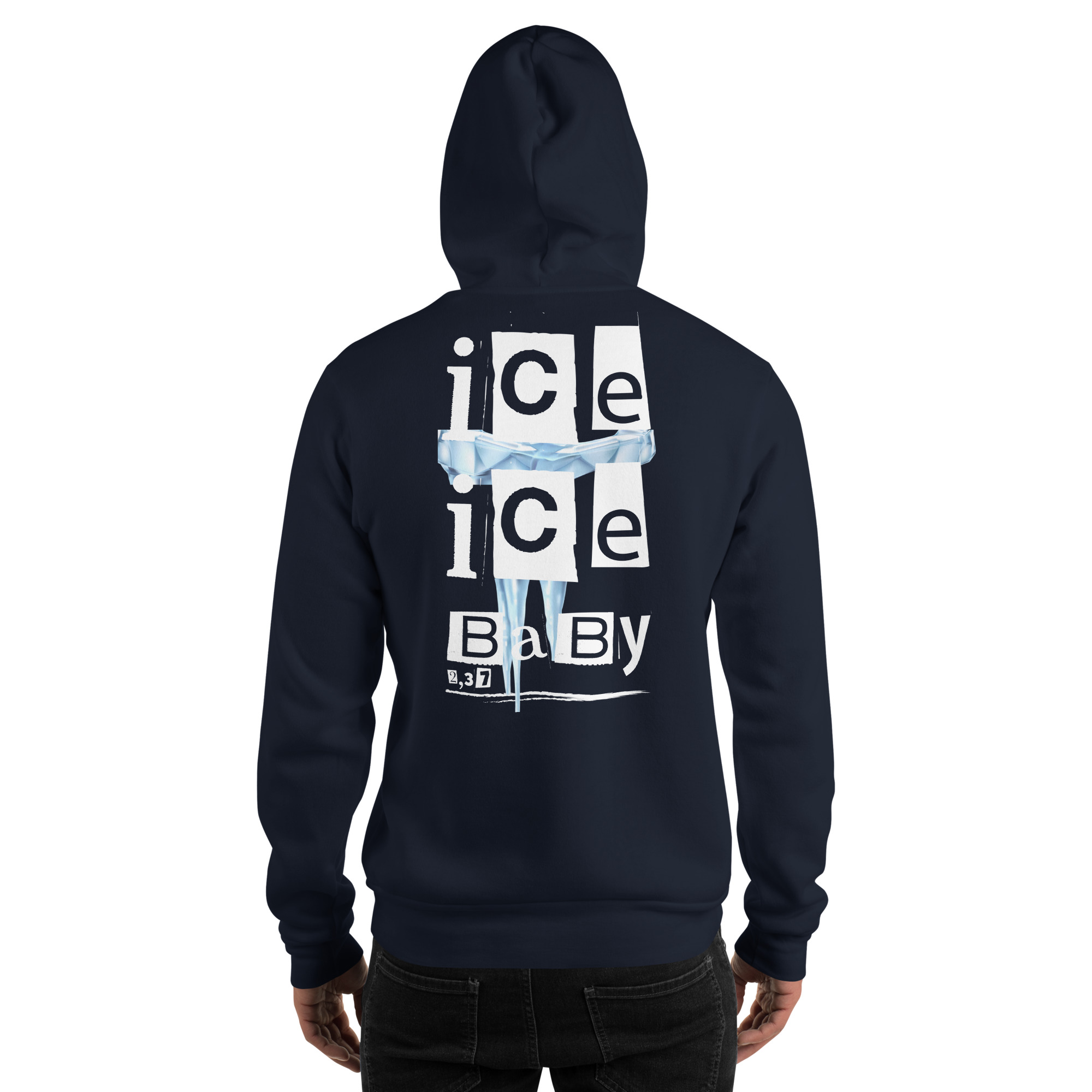 Dart Hoodie – ICEMAN Backprint mit eiskalter Präsenz und kompromissloser Energie – Bild 6