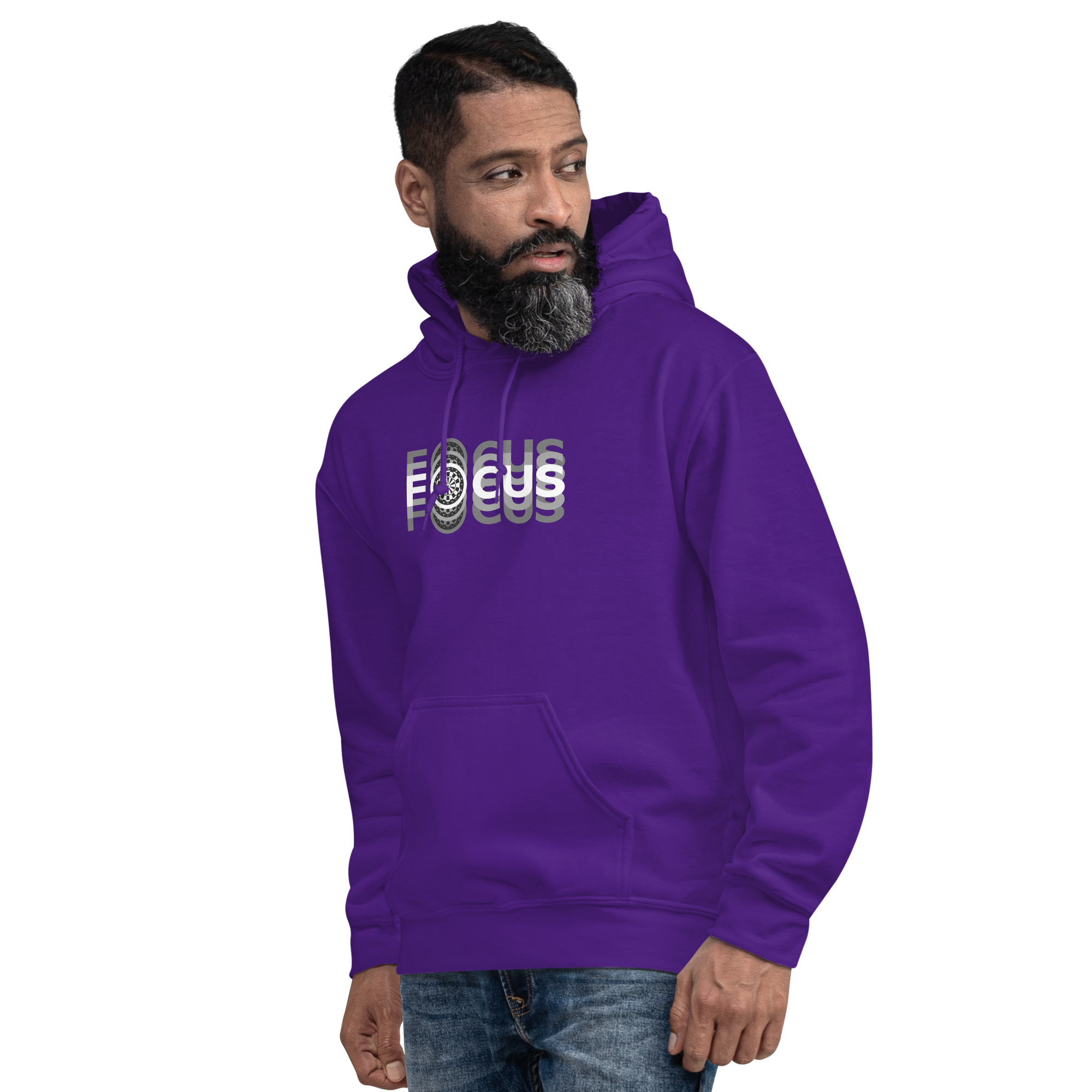 Dart Hoodie – Focus Statement für maximale Konzentration am Oche – Bild 12