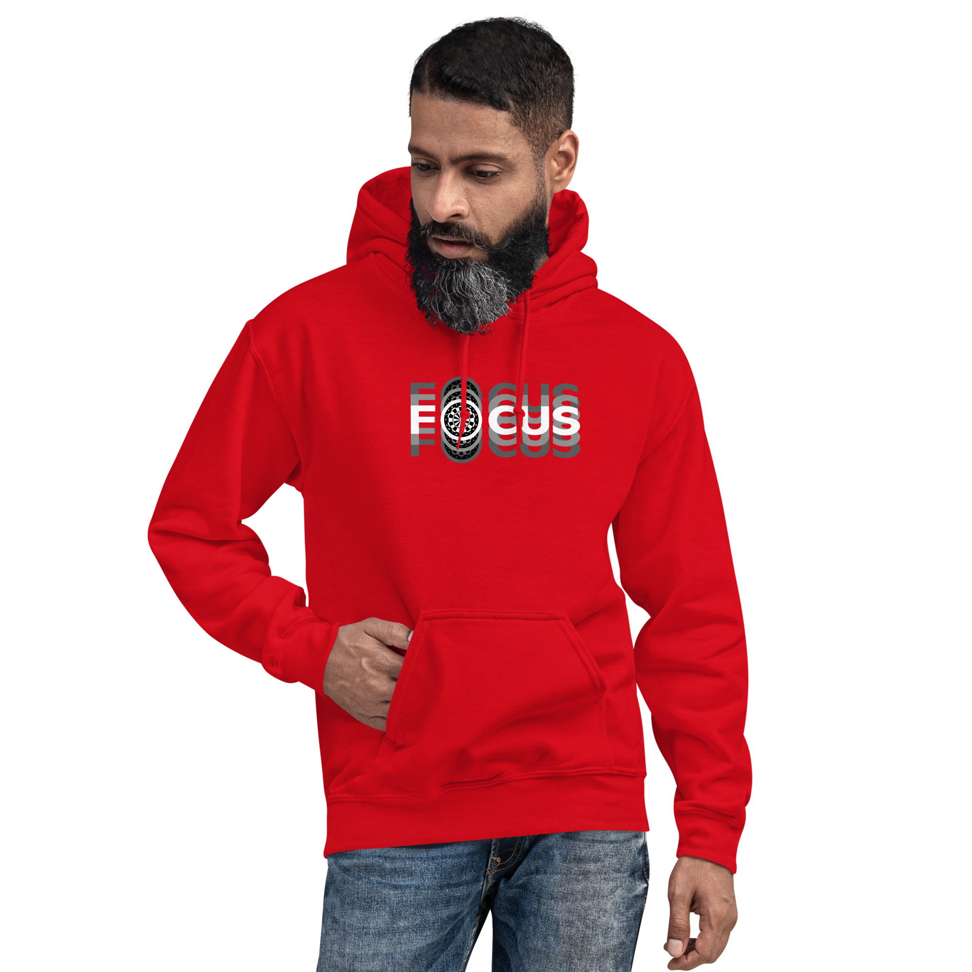 Dart Hoodie – Focus Statement für maximale Konzentration am Oche – Bild 13
