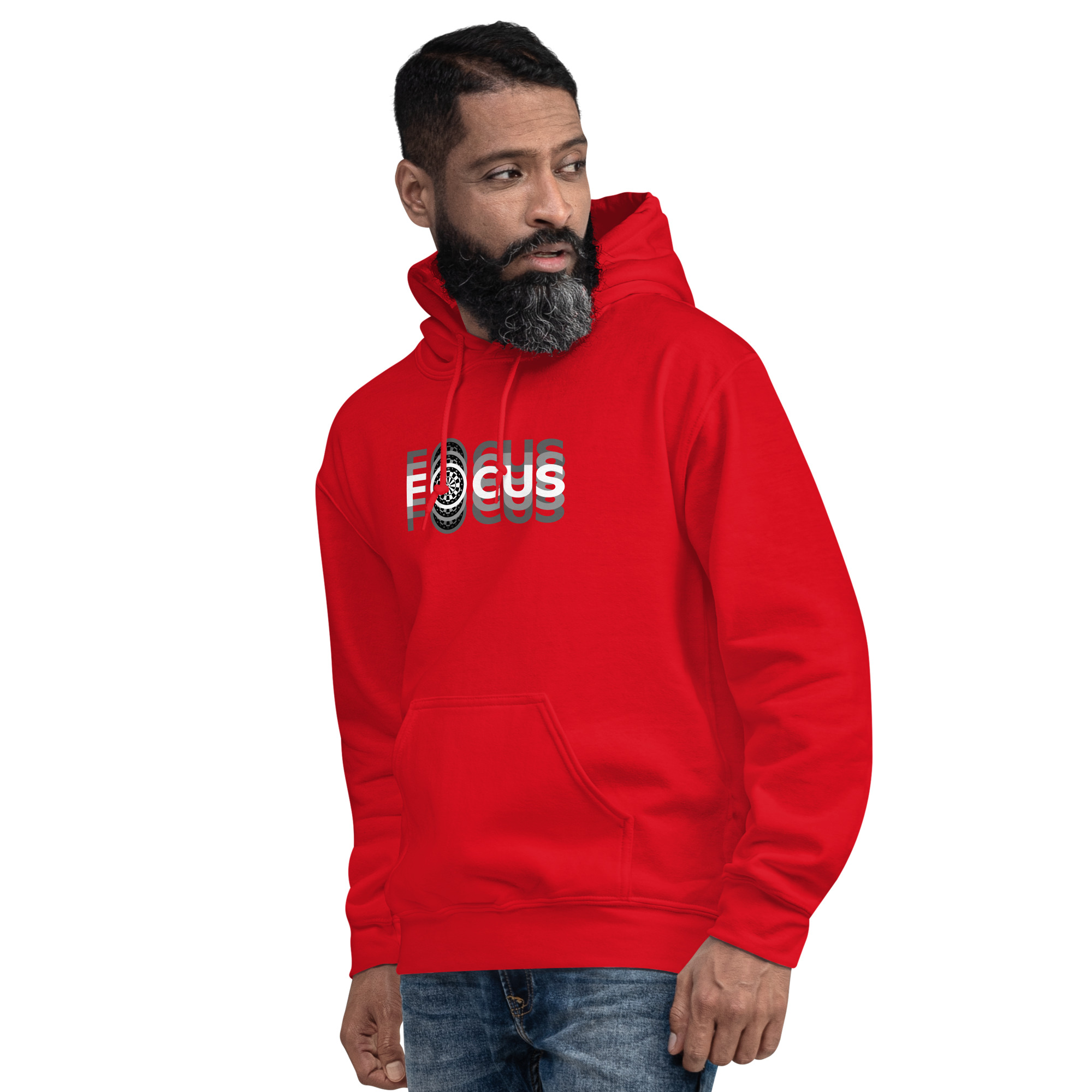 Dart Hoodie – Focus Statement für maximale Konzentration am Oche – Bild 15