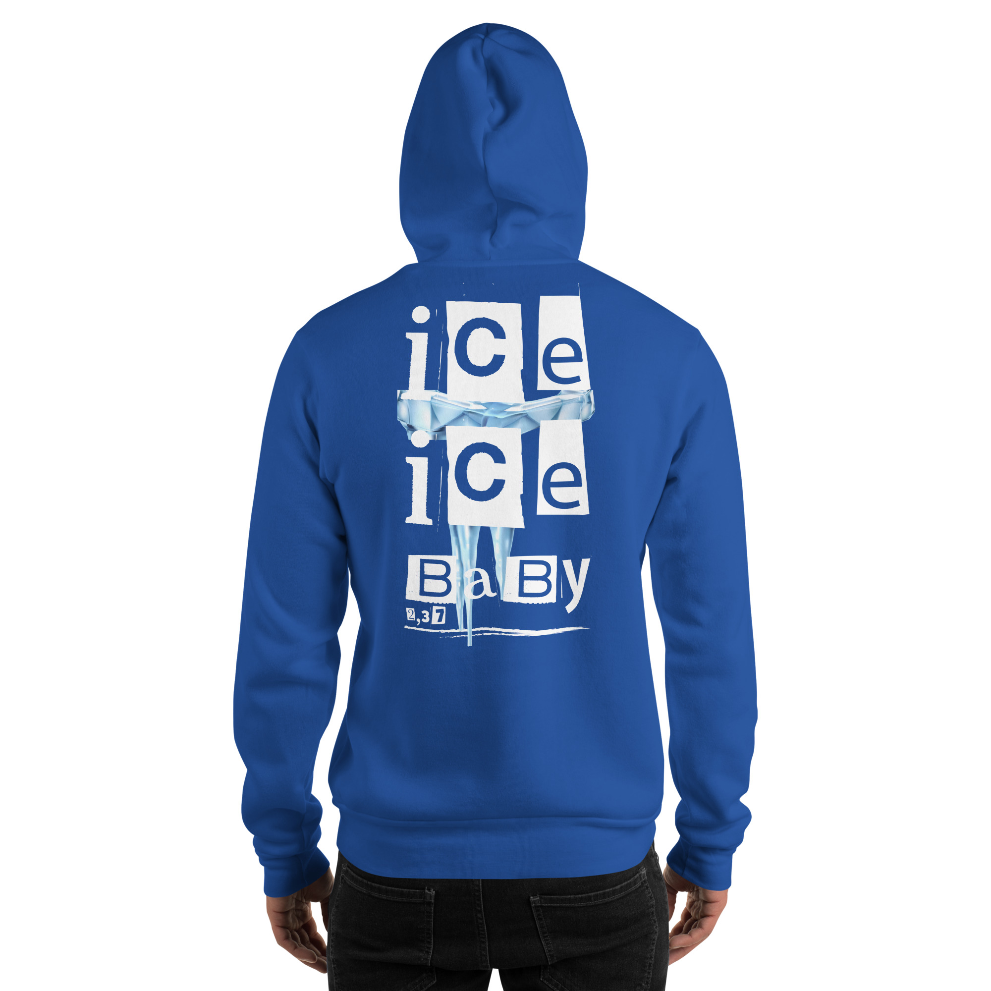 Dart Hoodie – ICEMAN Backprint mit eiskalter Präsenz und kompromissloser Energie