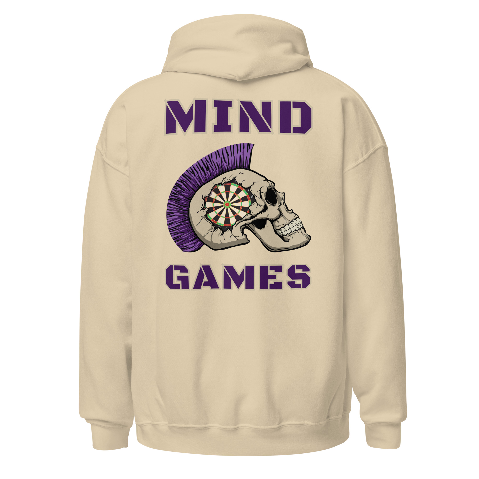 Dart Hoodie – Mind Games Backprint für mentale Stärke und selbstbewusste Auftritte – Bild 2