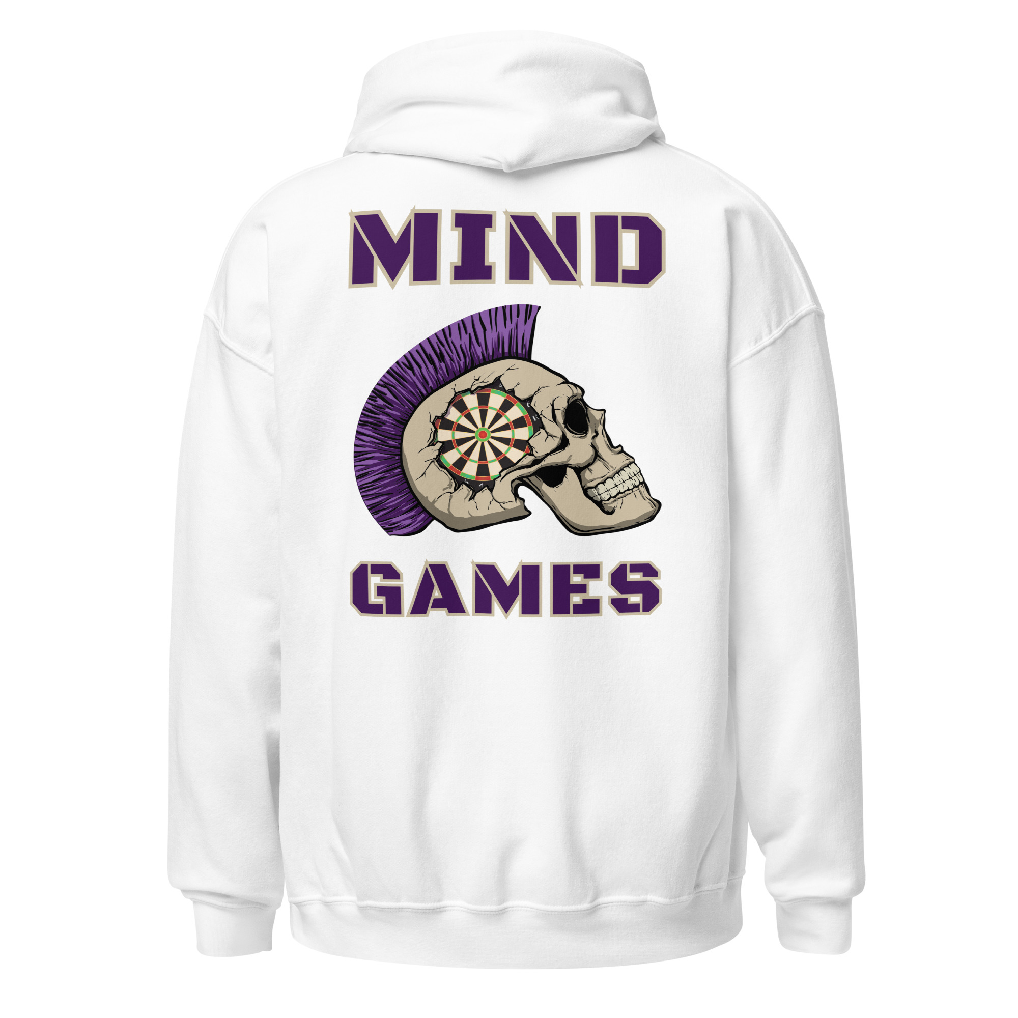 Dart Hoodie – Mind Games Backprint mit mentaler Stärke und ikonischer Symbolik – Bild 6