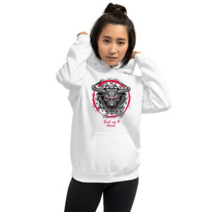 Dart Hoodie – Shut Up & Dance Bullseye Red Edition für entschlossene Spielerinnen