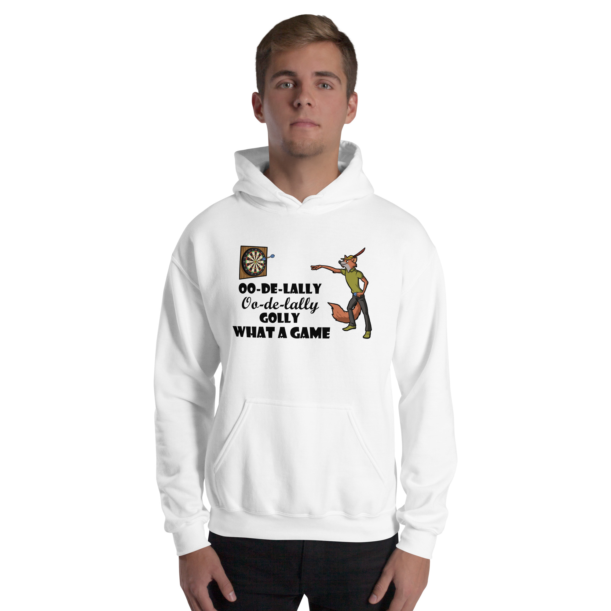 Dart Hoodie – Robin Hood Shot Design für kompromisslose Präzision und magische Dartmomente