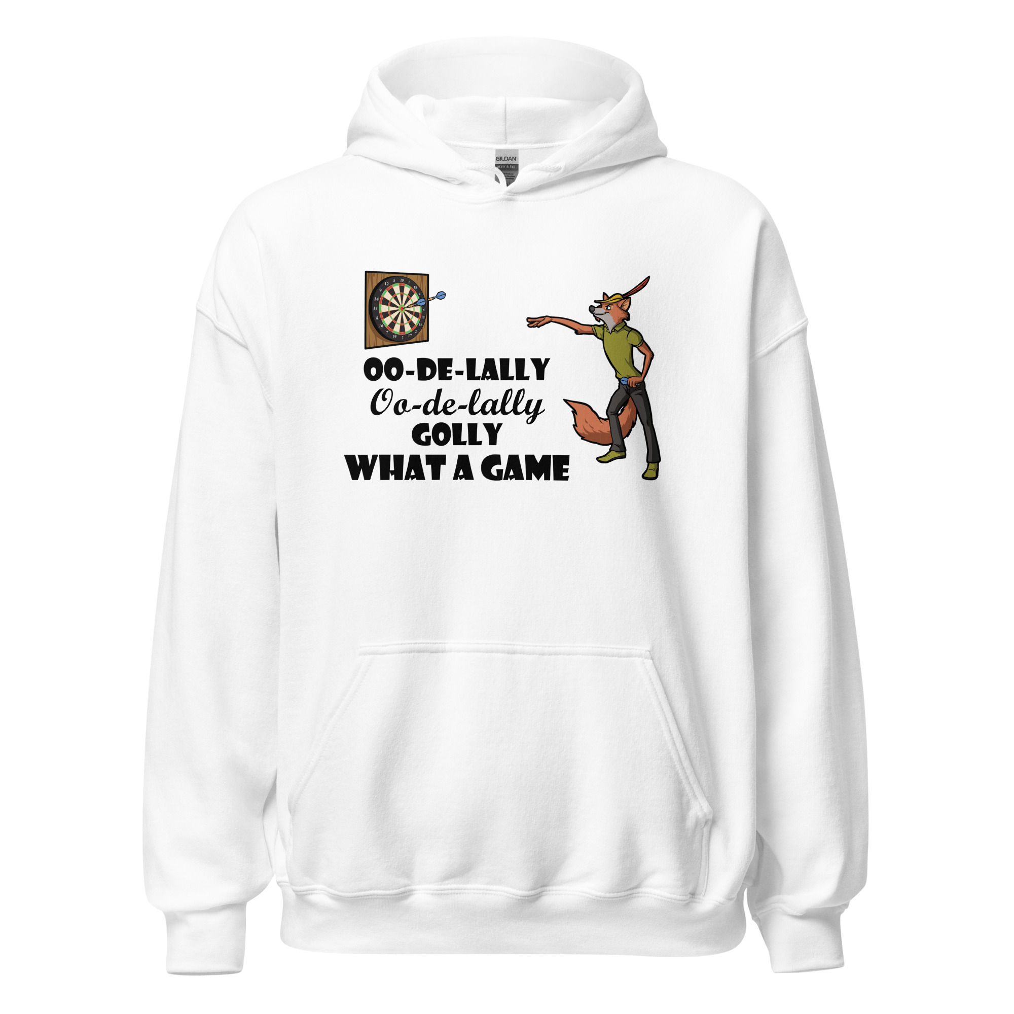 Dart Hoodie – Robin Hood Shot Design für kompromisslose Präzision und magische Dartmomente – Bild 7