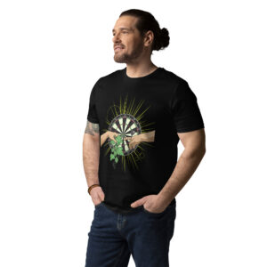 Dart T-Shirt – Hopfen & Darts Design für humorvolle Dartspieler