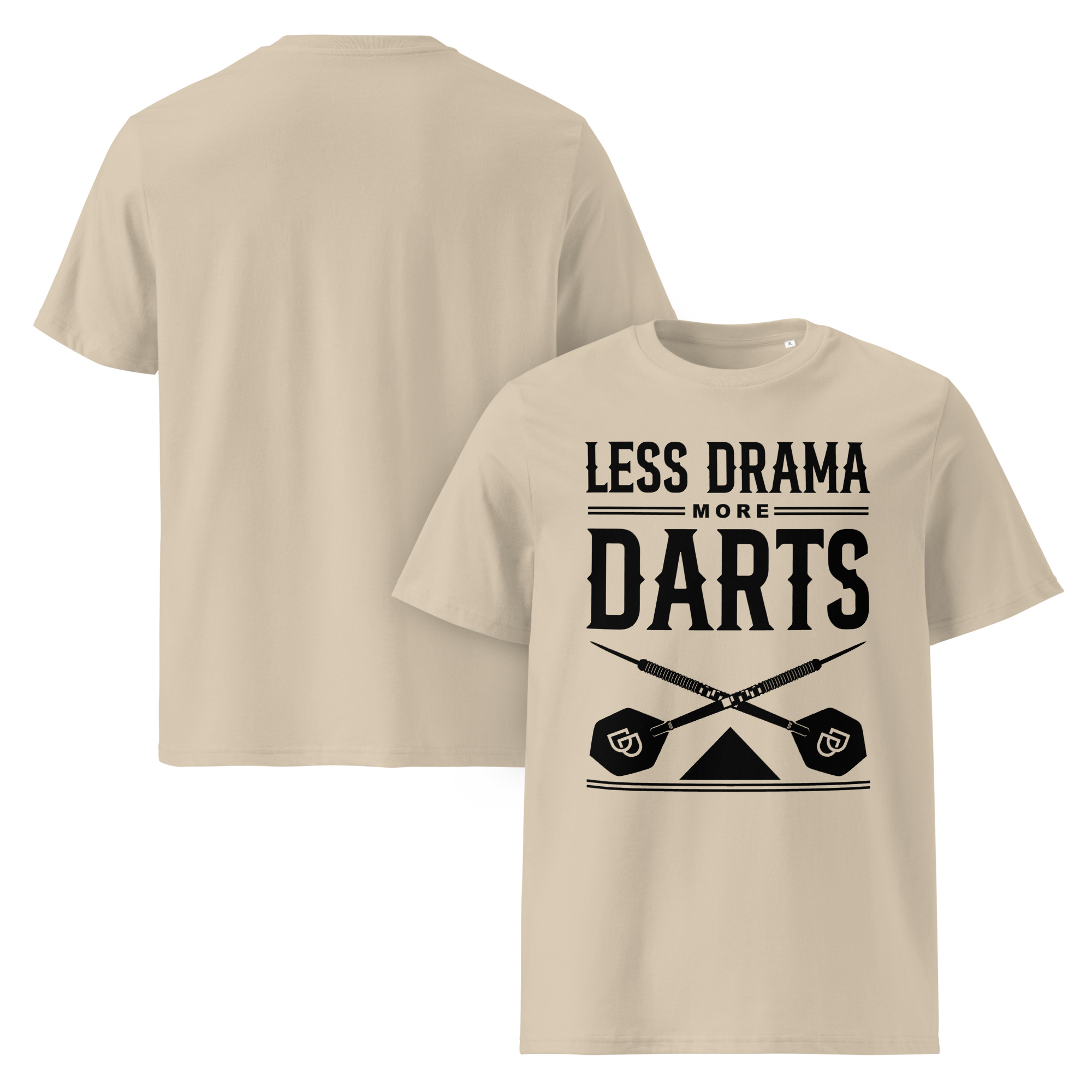 Dart T-Shirt – Less Drama More Darts Western Style für Spielerinnen – Bild 7