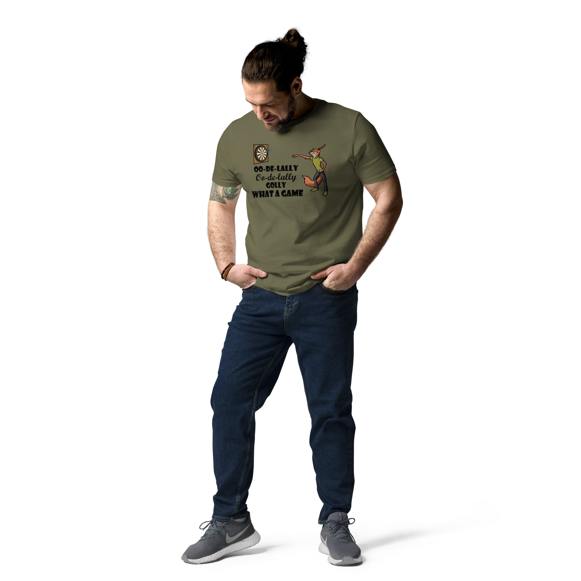Dart T-Shirt – Robin Hood Design für treffsichere Dartspieler – Bild 6