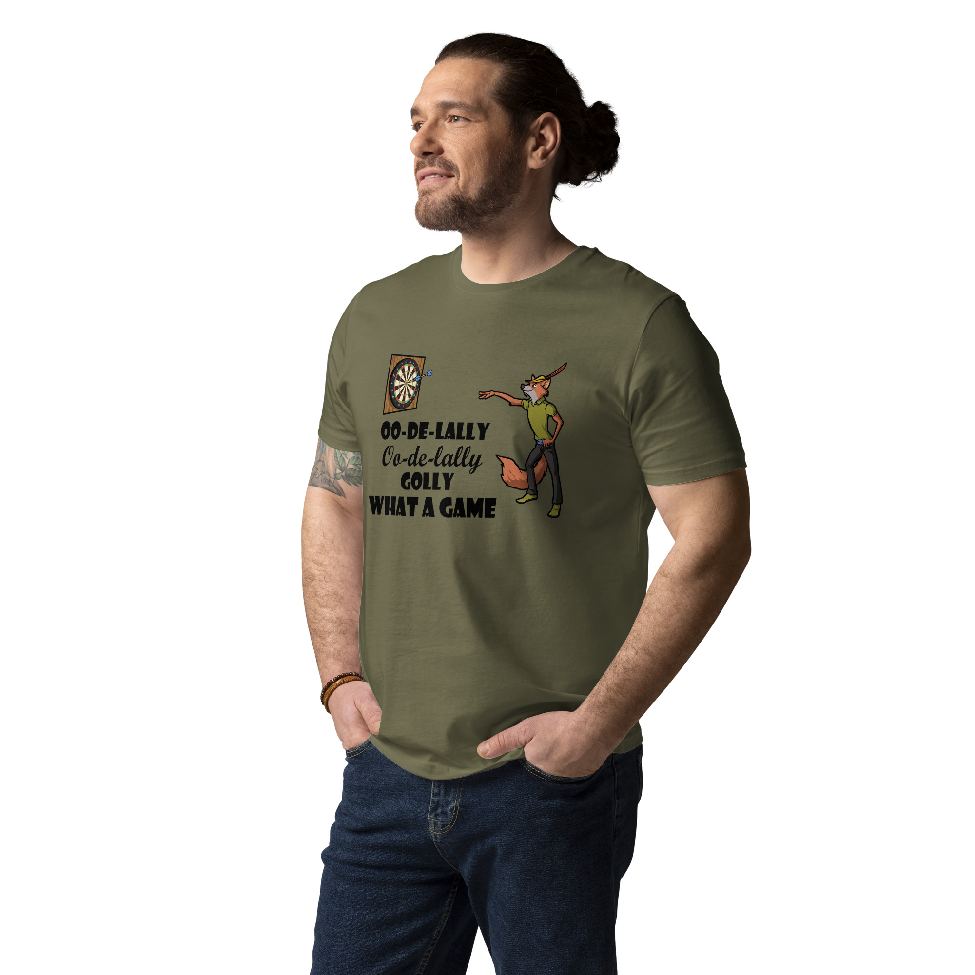 Dart T-Shirt – Robin Hood Design für treffsichere Dartspieler