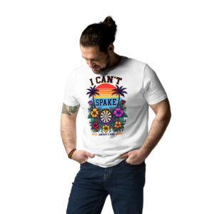 Dart T-Shirt – I Can’t Spake 9-Darter Design mit Hawaii-501 Hommage