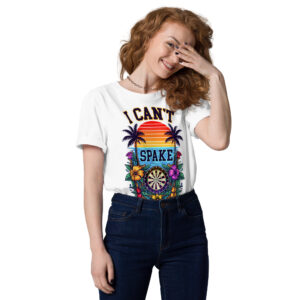 Dart T-Shirt – I Can’t Spake 9-Darter Design inspiriert von Hawaii-501