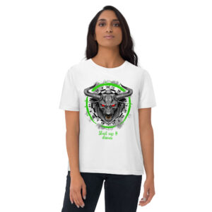 Dart T-Shirt – Shut Up and Dance Double 16 Green Edition für fokussierte Spielerinnen