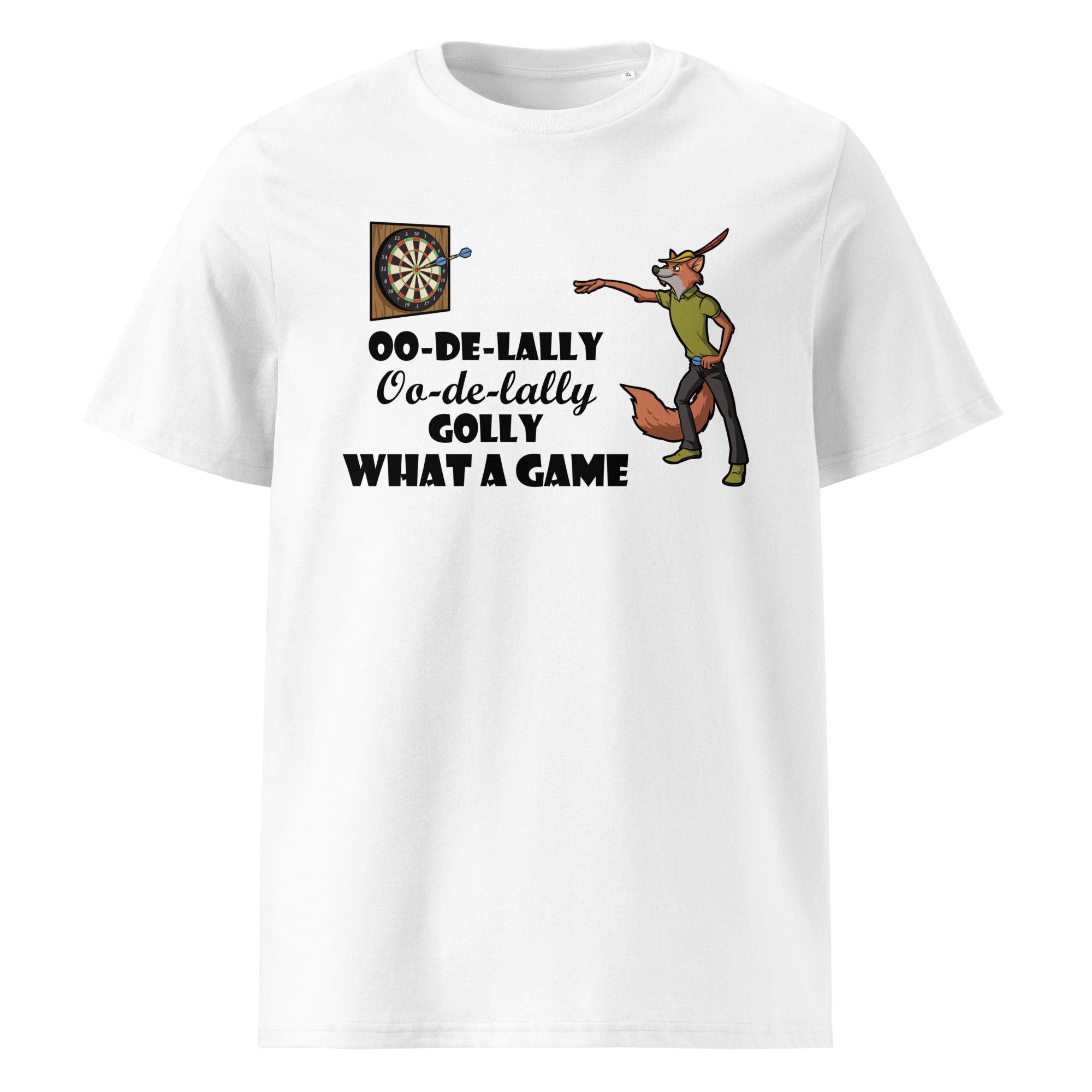 Dart T-Shirt – Robin Hood Design für treffsichere Dartspieler – Bild 3