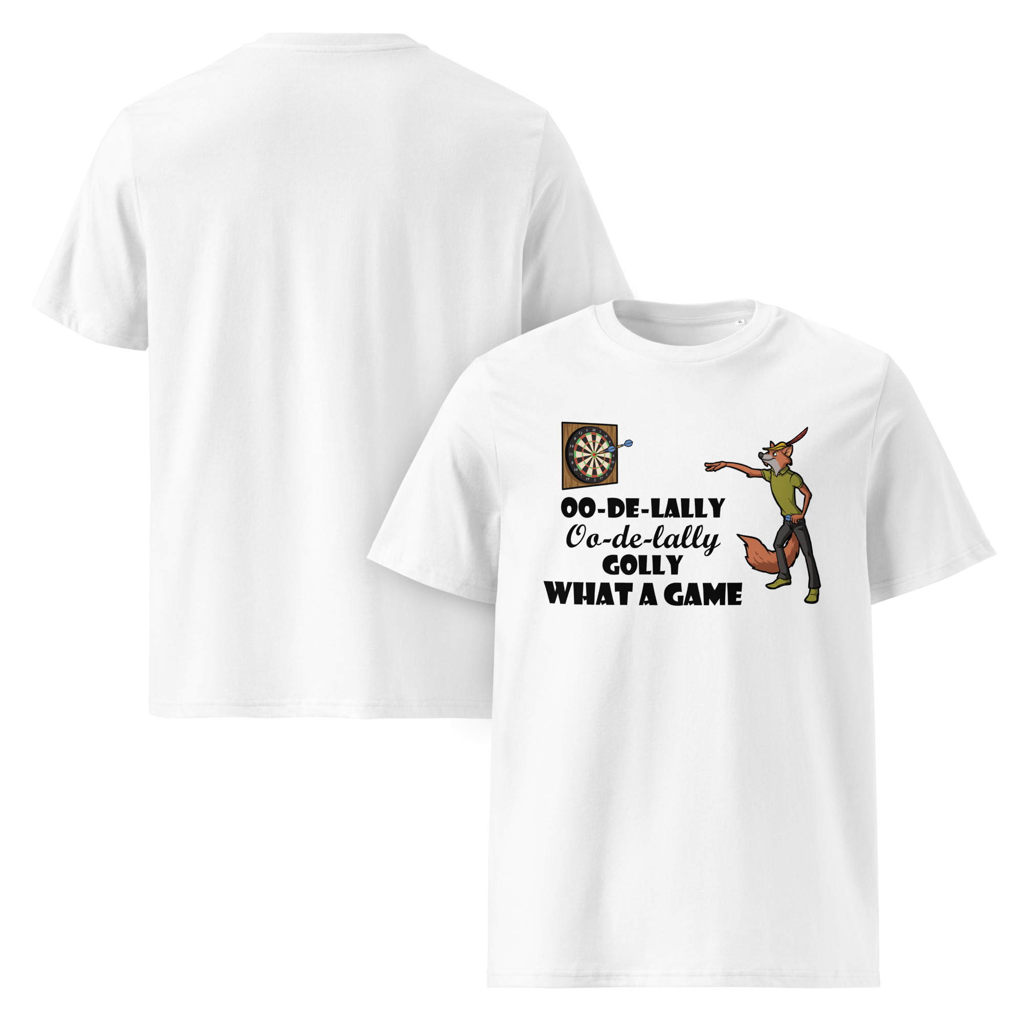 Dart T-Shirt – Robin Hood Design für treffsichere Dartspieler – Bild 2