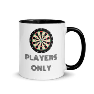Dart Tasse – Players Only exklusives Statement für echte Dartspielerinnen und Dartspieler