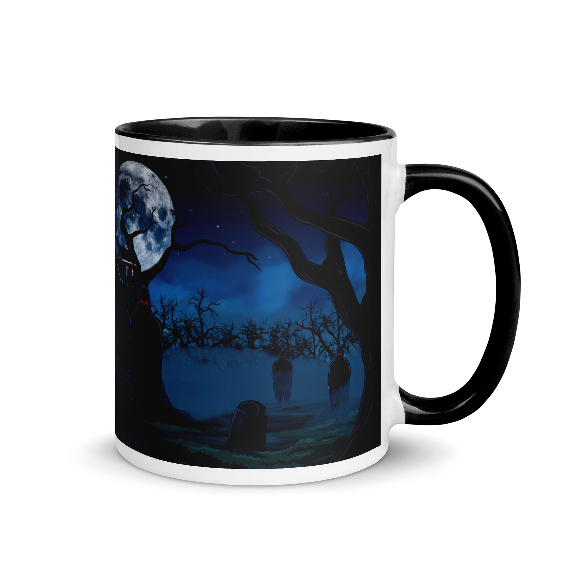 Dart Tasse – Spooky Madhouse Motiv Tasse für nervenaufreibende Doppel-1-Momente