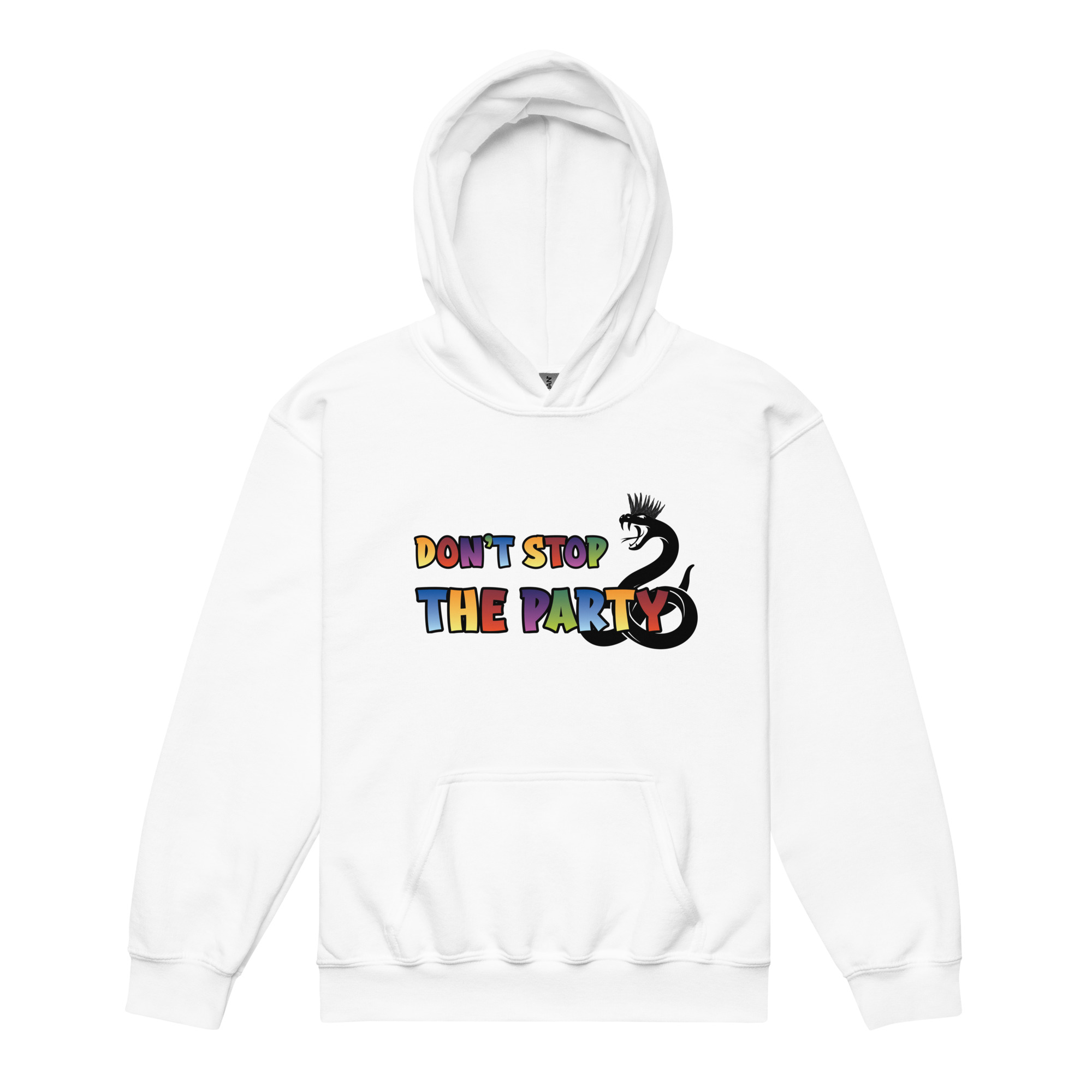 Dart Hoodie – Don’t Stop the Party Statement für jungendliche Dartfans – Bild 6