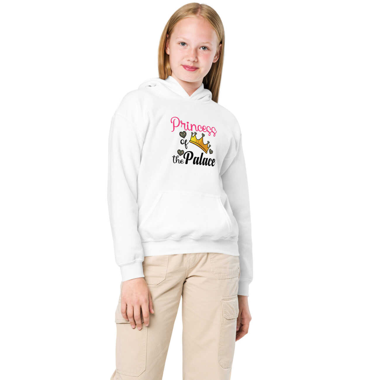 Dart Hoodie – Princess of the Palace für junge Spielerinnen mit Herz und Haltung