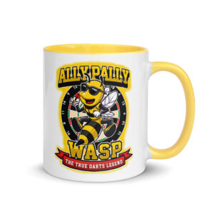 Dart Tasse – Ally Pally Wasp Motiv Tasse mit legendärer WM-Atmosphäre