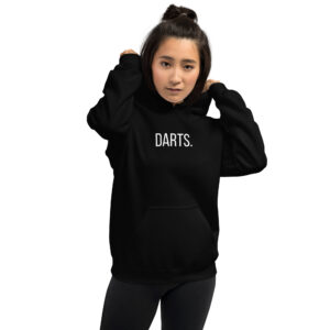 Dart Hoodie – Darts. Minimal Statement Design