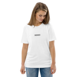 Dart T-Shirt Checkout Minimal Design für fokussierte Dartspielerinnen